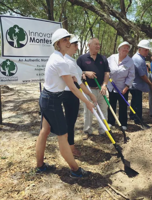 Volunteering with Innovation Montessori